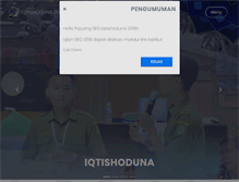 Tablet Screenshot of iqtishodunaekisua.com